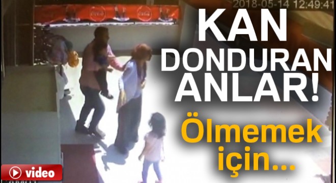 Ölmemek için kadın ve çocukları kendisine siper etti