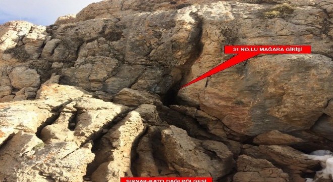 PKK'nın silah deposu olarak kullandığı mağaralar ele geçirildi