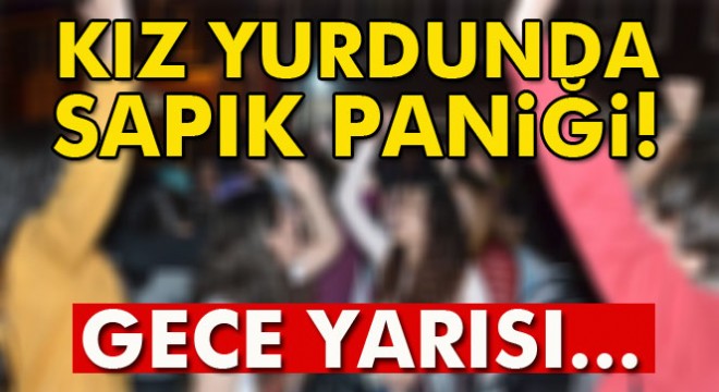 Rize'de kız öğrenci yurduna giren erkek paniğe neden oldu