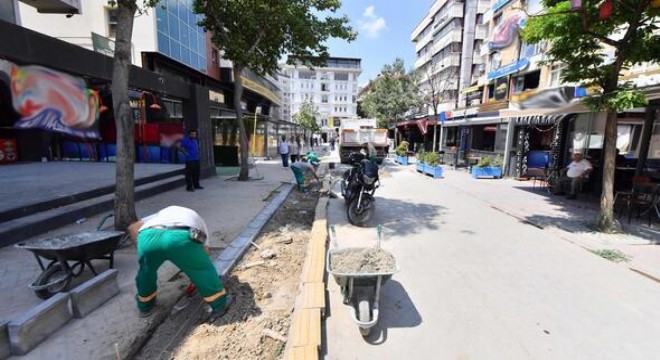 Sakarya Caddesi'nde ilk bölüm yenilendi
