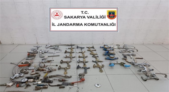 Sakarya'da musluk hırsızlığı