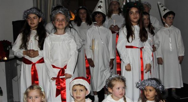 Santa Lucia'yı kutladılar