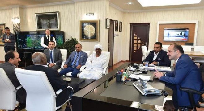 Sudanlı heyet Mamak'ta