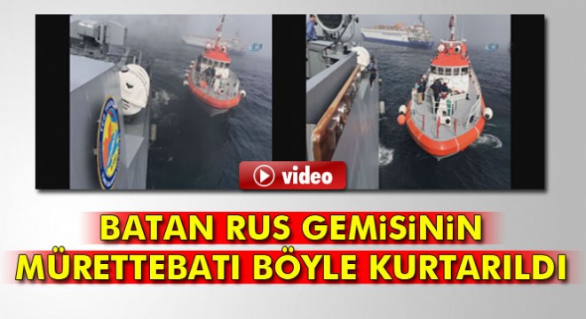 TSK, Rus mürettebatın kurtarılma görüntülerini paylaştı