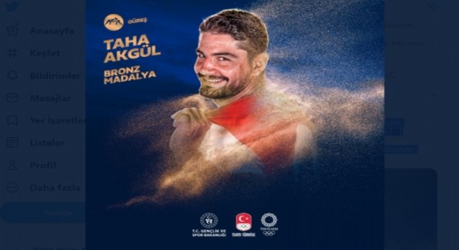 Taha Akgül Olimpiyat 3'üncüsü