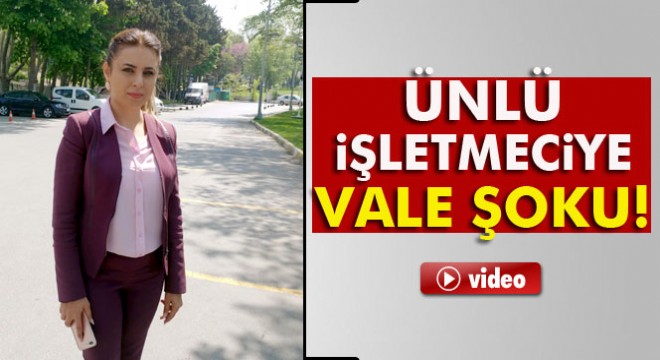 Ünlü İşletmecinin aracı gittiği restoran da verdiği valeden çalındı
