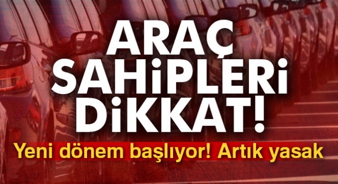 Vergi levhası olmayan araç satamayacak