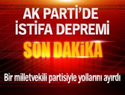 Ankara Milletvekili istifa etti