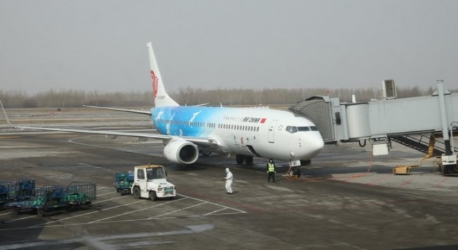 “2022 Kış Olimpiyat Sporları” uçağı ilk seferini yaptı